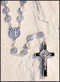 St. Benedict Medals Rosary